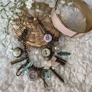 ✂️Charm & Cuff Bracelets set📎